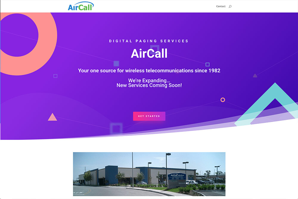 Air Call website