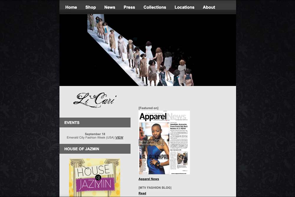 LiCari Website
